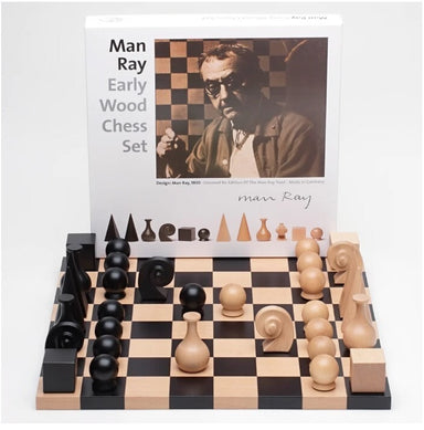 Man Ray Chess Set with Box View